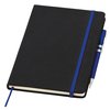 View Image 6 of 7 of Noir Notebook with Linear Pen - A5