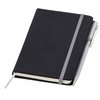 View Image 7 of 7 of Noir Notebook with Linear Pen - Small