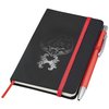 View Image 5 of 7 of Noir A6 Notebook with Reno Pen - Varnish Print