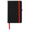 View Image 2 of 4 of Noir A6 Notebook with Curvy Pen - Printed