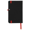 View Image 3 of 4 of Noir A6 Notebook with Curvy Pen - Printed