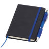 View Image 3 of 4 of Noir A6 Notebook with Reno Pen - Debossed