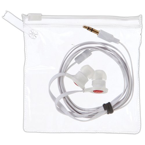 Additional Image 1 - a clear plastic bag with a white cord