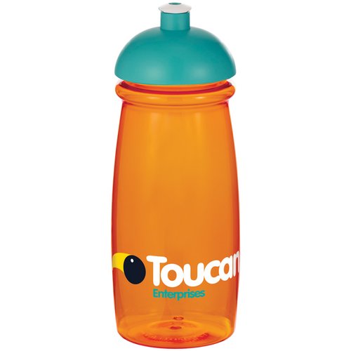 Additional Image 4 - a plastic water bottle with a blue lid