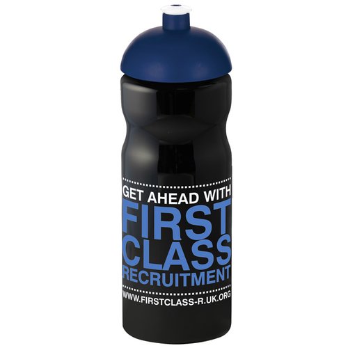 Additional Image 6 - a black and blue water bottle