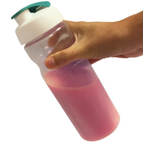 Additional Image 2 - a hand holding a bottle of pink liquid