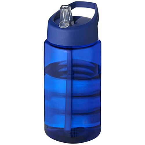 Additional Image 2 - a blue water bottle with a straw