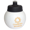 View Image 4 of 7 of DISC Football Shaped Sports Bottle