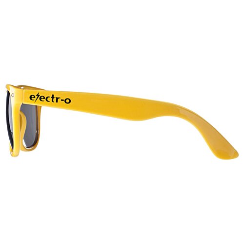 Additional Image 1 - a yellow sunglasses with black lenses