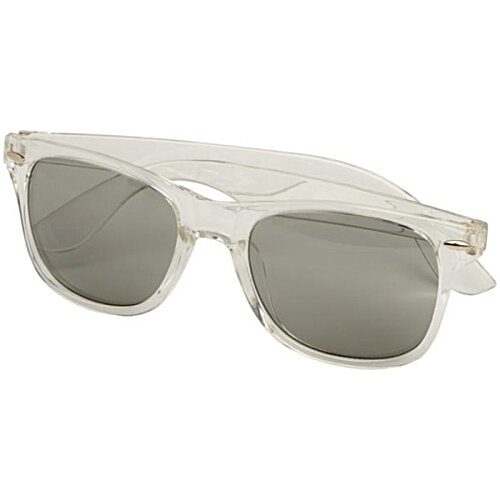 Additional Image 9 - a white sunglasses with grey lenses