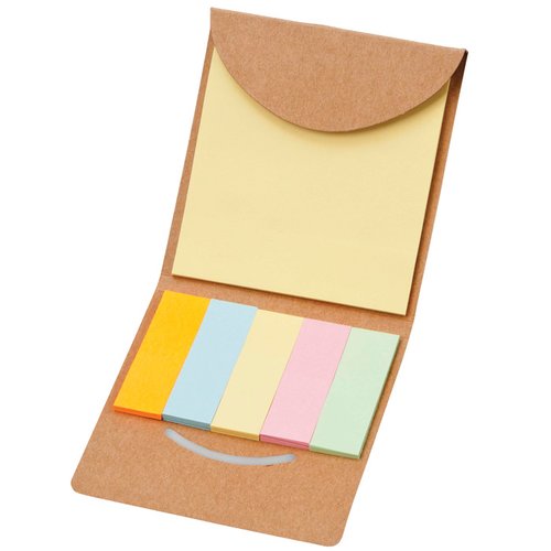 Additional Image 1 - a brown envelope with a yellow and pink paper