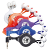 View Image 5 of 5 of Ivy Extendable Earphones - Domed - Digital Print