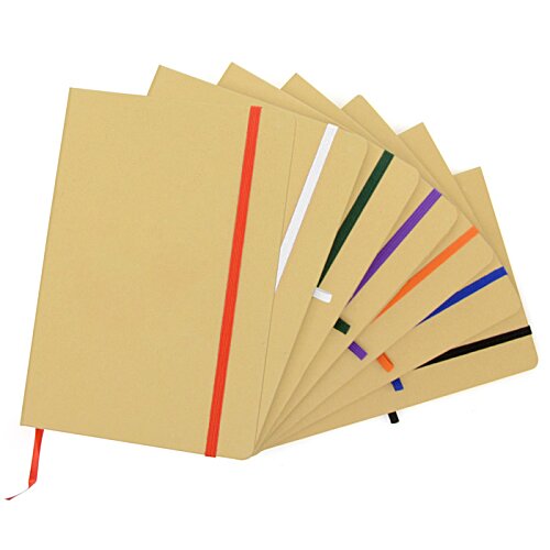 Additional Image 3 - a fanned out notebooks with colored lines