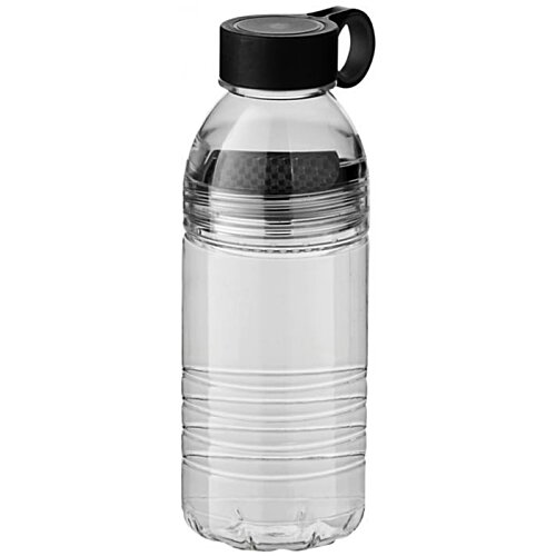Additional Image 2 - a clear plastic bottle with a black cap