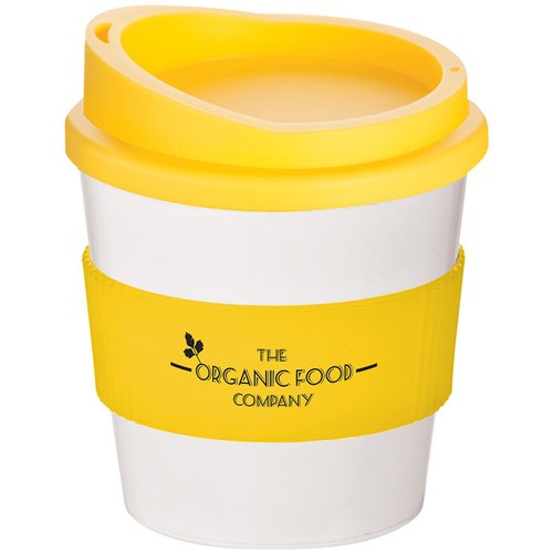 Additional Image 9 - a white and yellow coffee cup