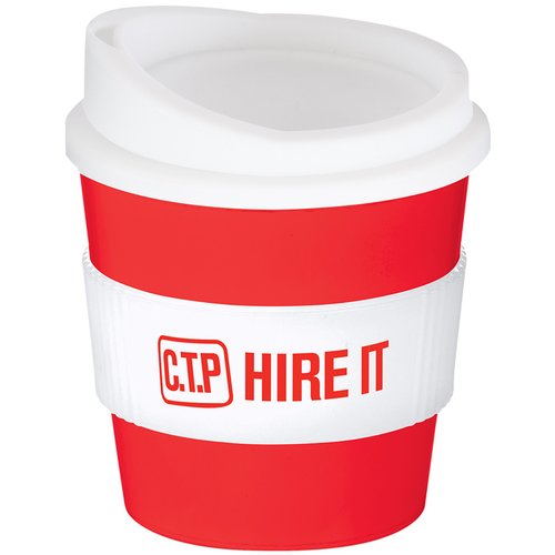 Additional Image 6 - a red and white coffee cup