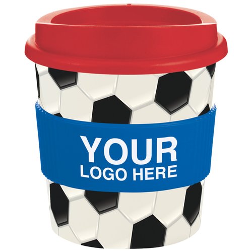 Additional Image 2 - a cup with a football ball pattern