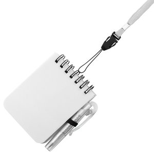 Additional Image 7 - a spiral notebook with a black handle