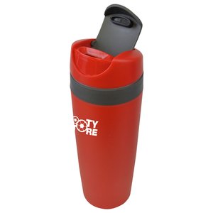 Additional Image 1 - a red and black water bottle