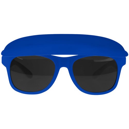 Additional Image 2 - a blue sunglasses with black lenses