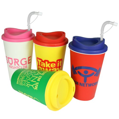 Additional Image 15 - a group of colorful plastic cups