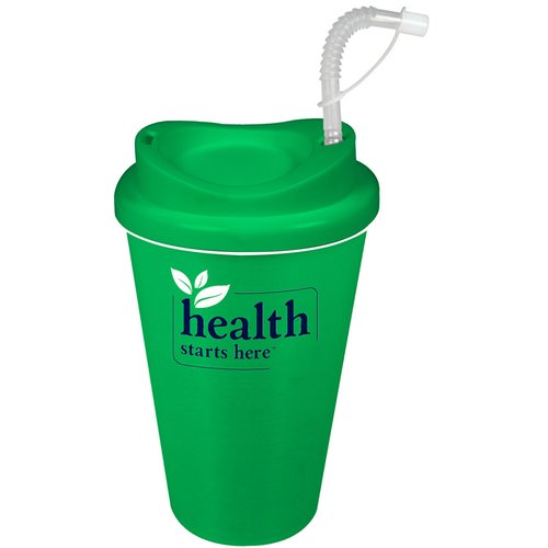 Additional Image 5 - a green cup with a straw