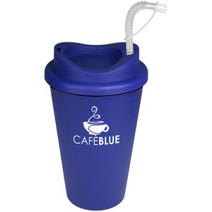 Additional Image 2 - a blue cup with a straw