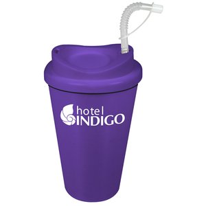 Additional Image 6 - a purple cup with a straw