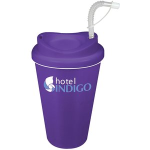 Additional Image 8 - a purple cup with a straw