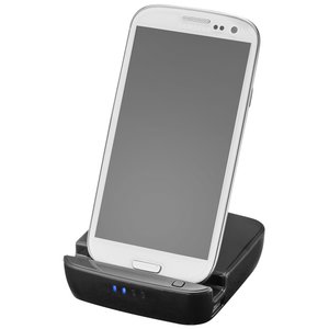 Additional Image 1 - a cell phone on a charging stand