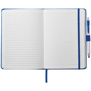Additional Image 1 - a white book with blue trim
