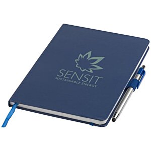 Additional Image 4 - a blue notebook with a pen