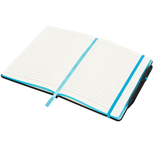 Additional Image 1 - a white and blue notebook