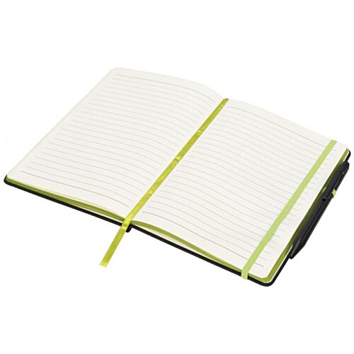 Additional Image 4 - a white notebook with a yellow band