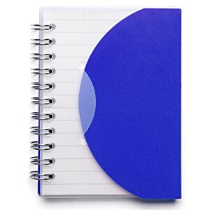 Additional Image 2 - a spiral notebook with a blue cover