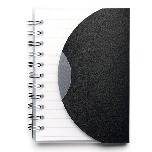Additional Image 1 - a notebook with a black cover
