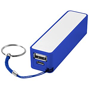 Additional Image 4 - a blue and white rectangular device with a cord