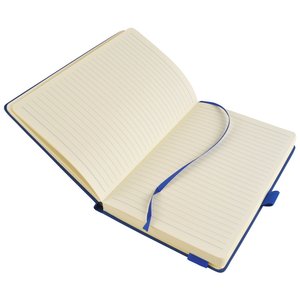 Additional Image 1 - a white notebook with a blue handle