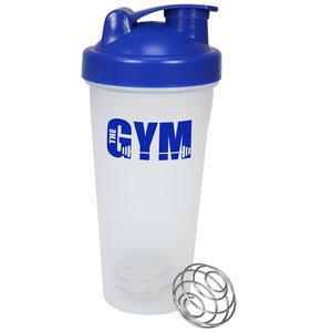 Additional Image 2 - a white and blue shaker with a blue lid