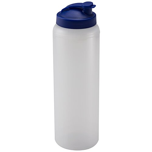Additional Image 4 - a white and blue plastic bottle