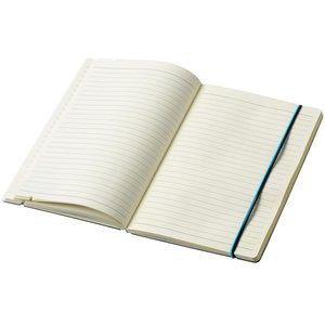 Additional Image 2 - a white open book with blue lines