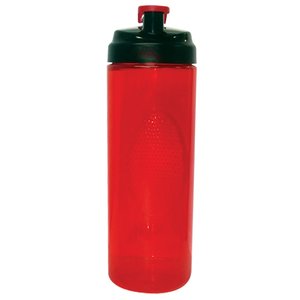 Additional Image 6 - a red water bottle with a black lid