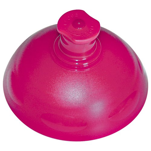 Additional Image 13 - a pink plastic object with a round top