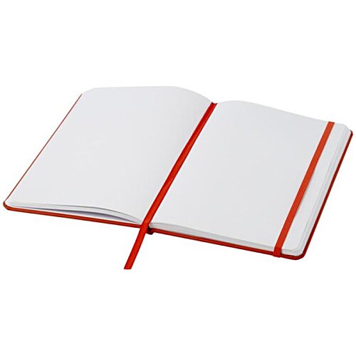 Additional Image 8 - a white notebook with red band