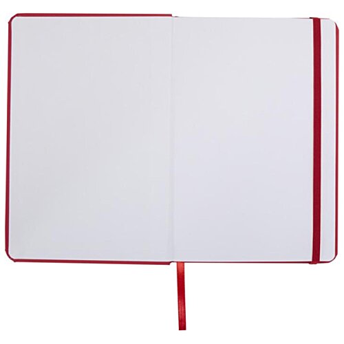 Additional Image 10 - a white notebook with red band