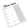View Image 2 of 2 of A5 50 Sheet Notepad - Colour Me - Flower