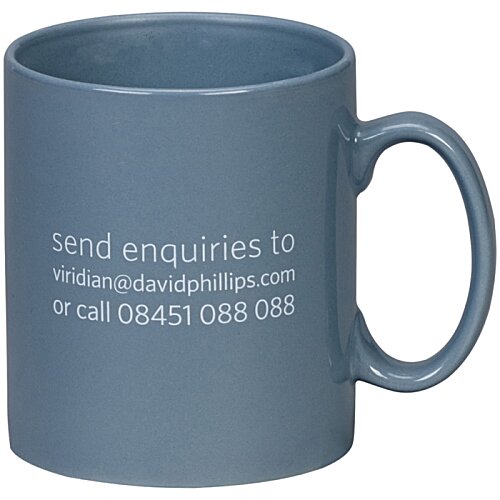 Additional Image 1 - a grey mug with white text