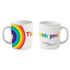 Additional Image 6 - a couple of white mugs with rainbow and rainbow text
