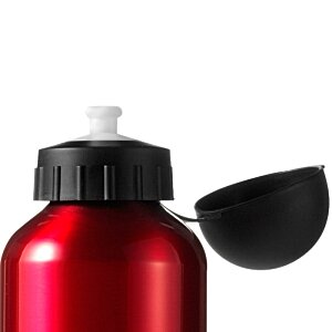 Additional Image 2 - a close up of a red water bottle