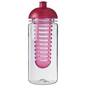 Additional Image 1 - a plastic water bottle with a pink lid